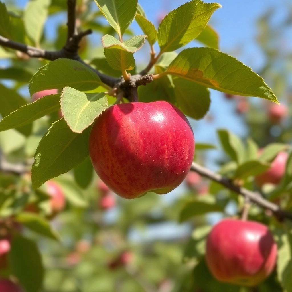 Best Awesome Apple On Tree Phone Dynamic Background